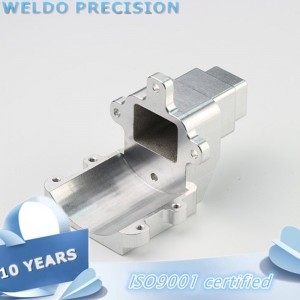 customized precision cnc machining aluminum parts with sandblast and anodized