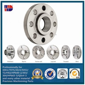 DIN Standard Carbon Steel Flange Socket Weld Flange Threaded Flange