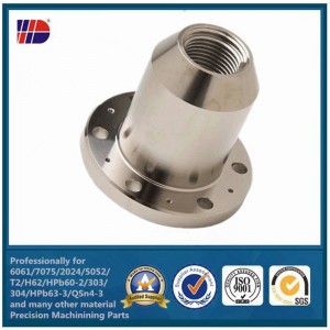 Customized High Precision CNC Lathe Machine stainless steel Parts