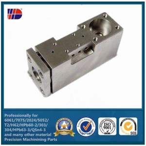 custom machine accessories cnc aluminum machining part